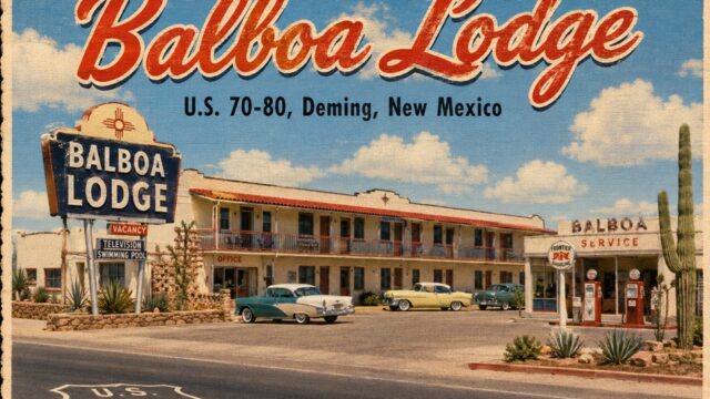 Balboa Motel 708 West Pine Street, Deming, NM 88030.